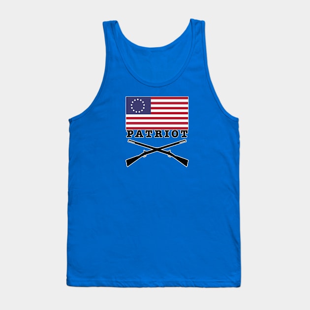 Patriot (Small Print) Tank Top by Aeriskate